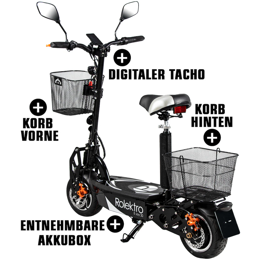 E-Mofaroller E-Joy 20 – Bild 5