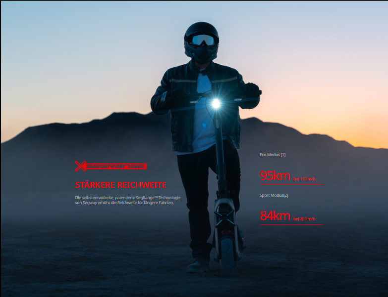 SEGWAY Superscooter Series GT3 Pro – Bild 3