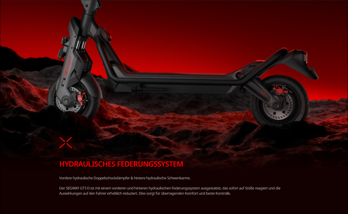 SEGWAY Superscooter Series GT3 Pro – Bild 8
