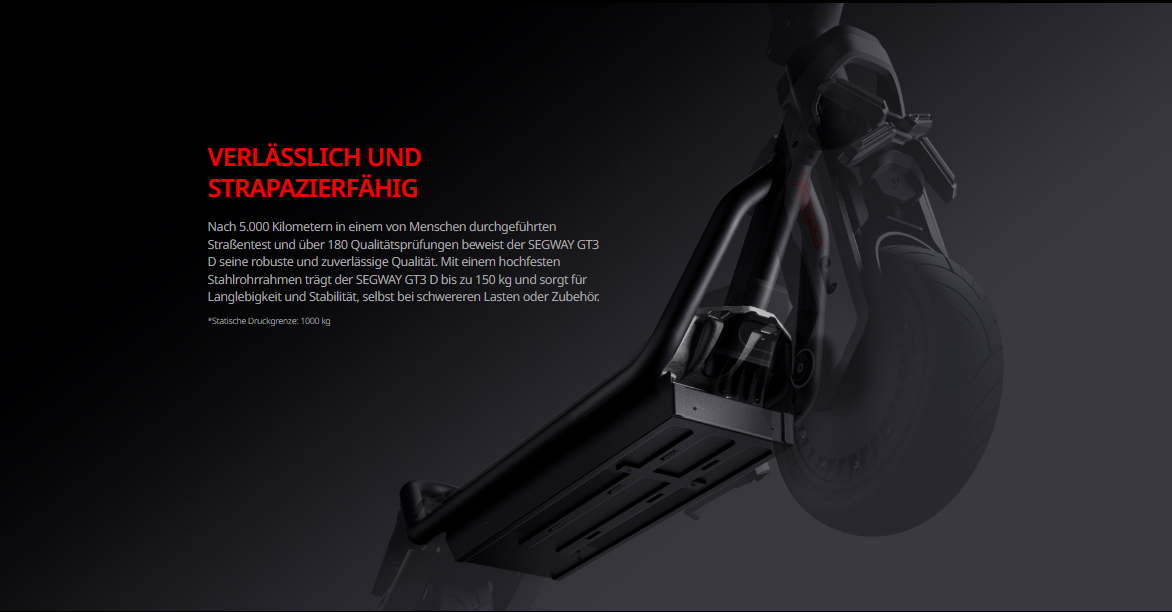 SEGWAY Superscooter Series GT3 Pro – Bild 10