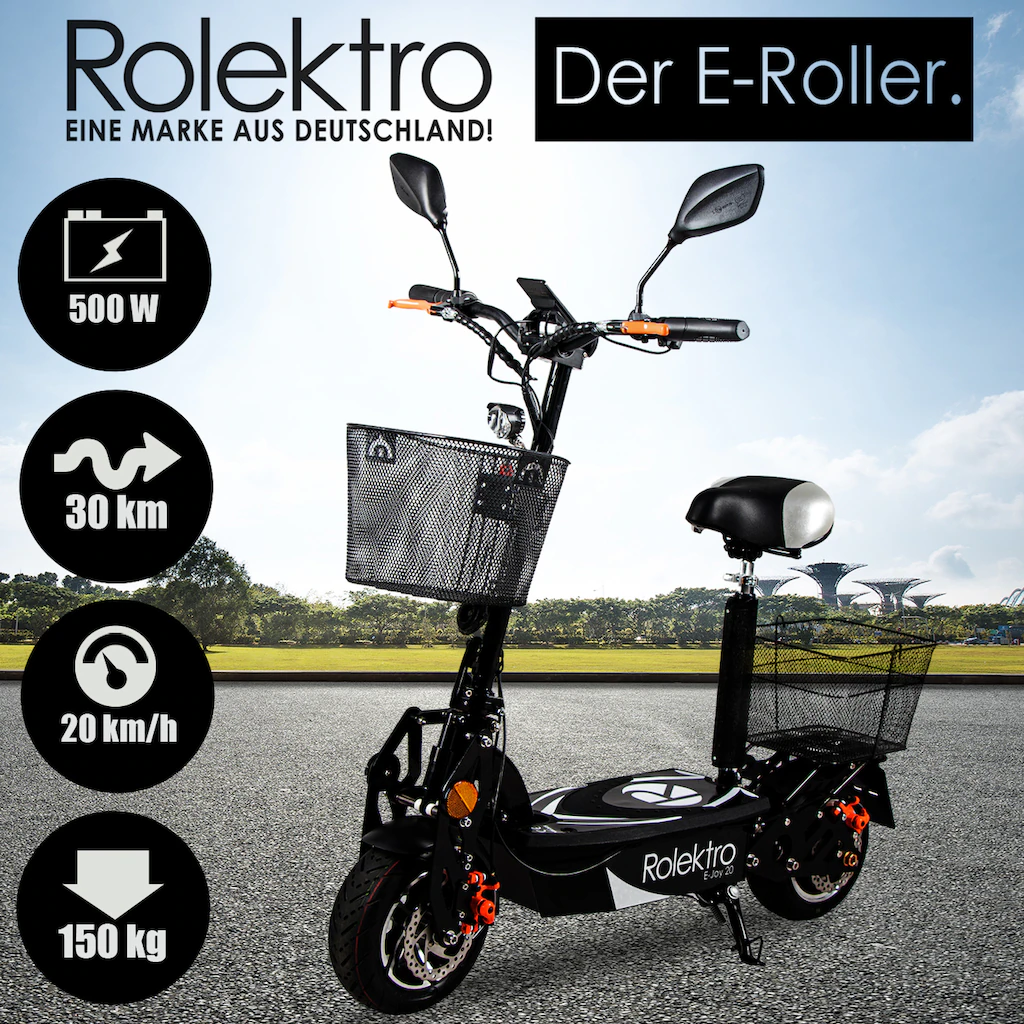 E-Mofaroller E-Joy 20 – Bild 2
